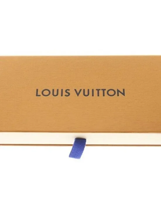 Louis Vuitton Bandeau Animogram Penguin Scarf Blue Silk - Picture 6 of 6